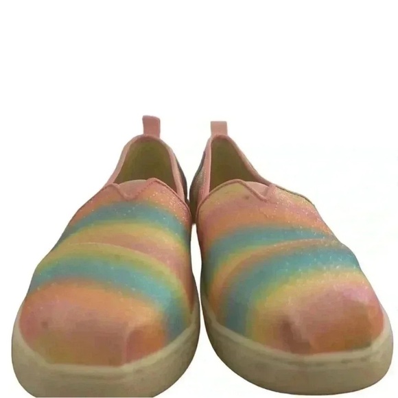 Kids Rainbow Glitter Shoes Size 5 New With Tags - Picture 6 of 10